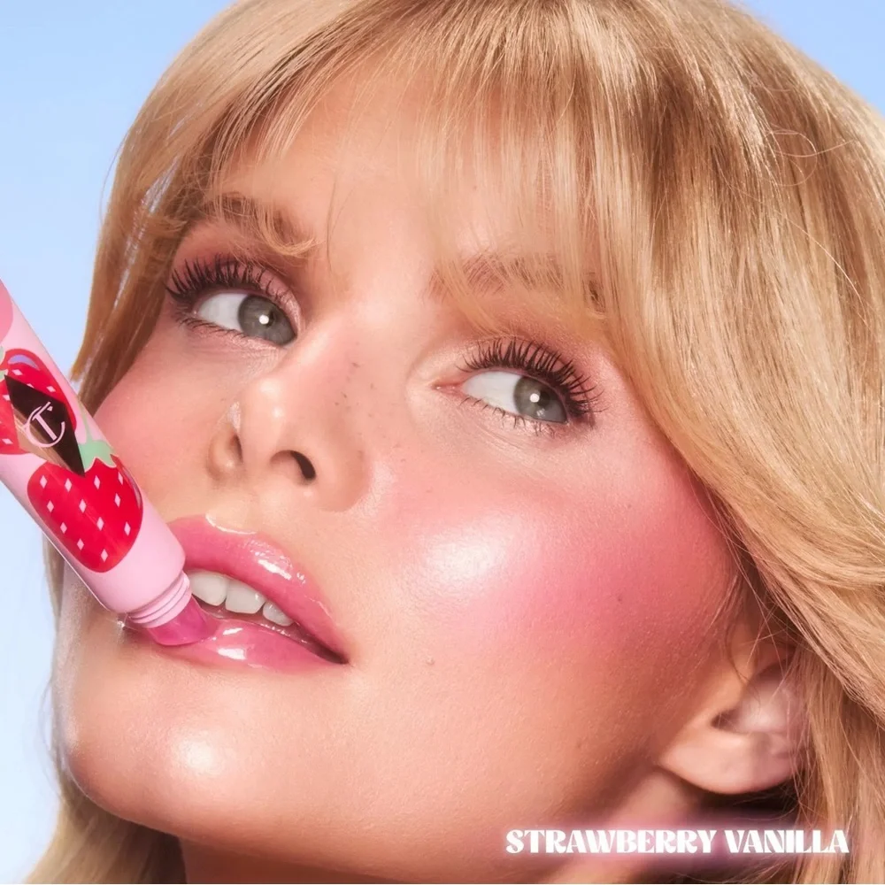 CT- Unreal Lips Healthy Glow Nectar Oil- Juicylicious Strawberry Vanilla
